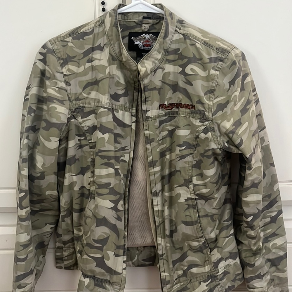 Harley Davidson camo jacket